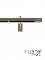 Gardinenstange Flataus V2A Optik 1 Läufig Gardinenstange Flataus V2A Optik 1 Läufig