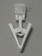 X - Gleiter mit Klammer drehbar